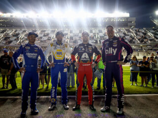 NASCAR points standings, Cup Series statistics at quarter mark of 2025 season