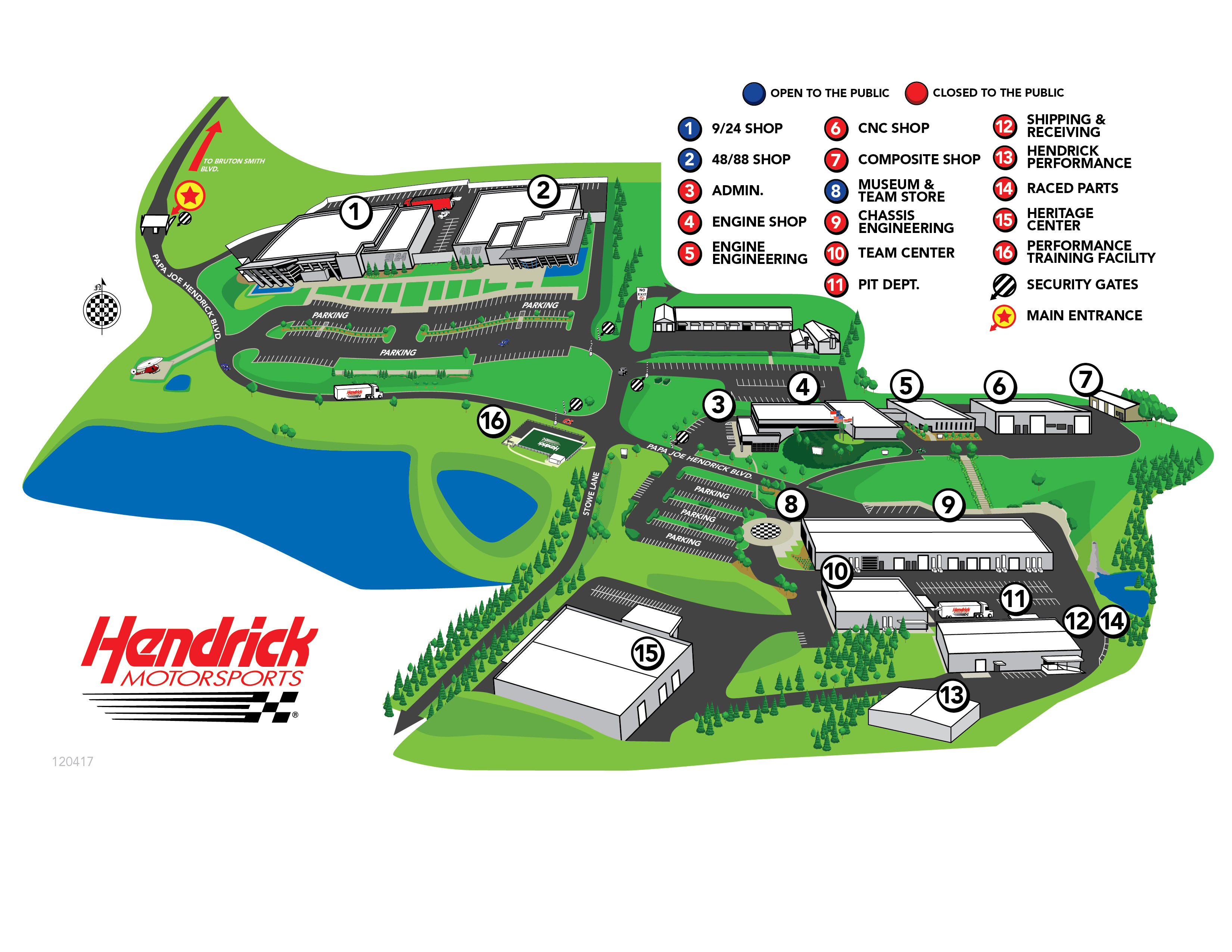 can you visit hendrick motorsports